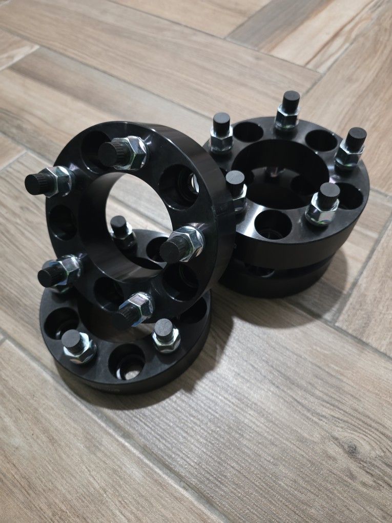 5x4.5 Wheel Spacers 1.5" Fit for Ford Mustang Ranger Explorer Jeep Wrangler Liberty Cherokee KJ TJ YJ XJ 5x114.3