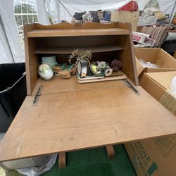 Beautiful Antique Walnut Desk