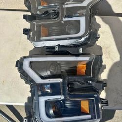 15-17 Ford F-150 LED Headlights faros calaveras micas luces