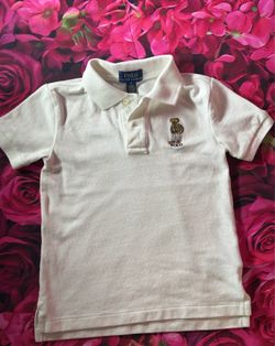 Size 4 White Polo Shirt