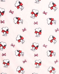 Snoopy Bow Blanket