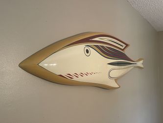 Vintage Surfboard Shark
