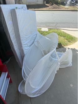 Free Crib mattresses and tents