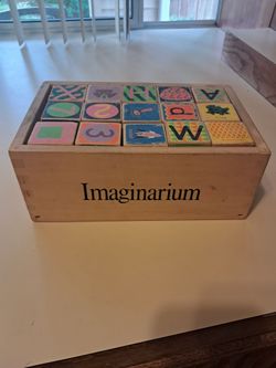 Vintage Imaginarium Kindergarten Preschool blocks