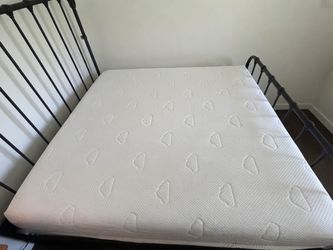 Puffy king size memory foam mattress