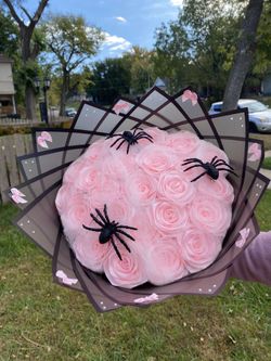 Halloween Themed Ribbon Bouquet