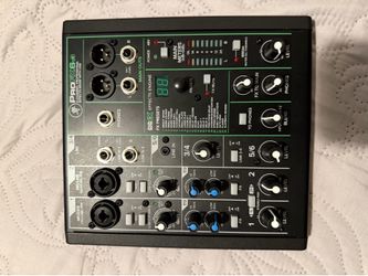 Mackie ProFX6v3 6-Channel Professional Effects Mixer with USB