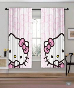 Kelli kitty curtains.