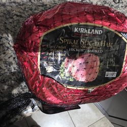 Free KIRKLAND Spiral Sliced Ham. 