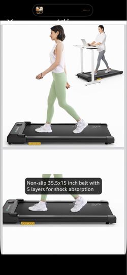 Urevo walking pad treadmill