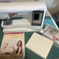 HUSQVARNA® VIKING® DESIGNER TOPAZ™ 50 Sewing & Embroidery Machine With Lots Of Extras