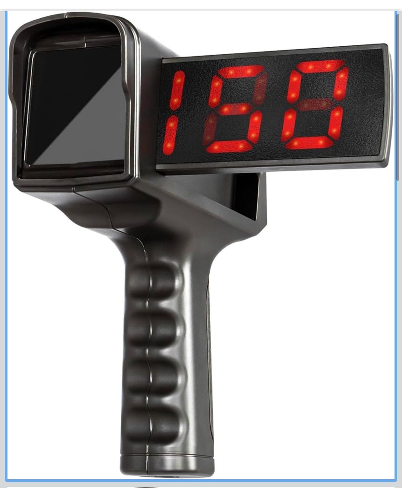 Baseball Radar Speed Gun | LED+LCD Larger Display Radar Gun for Baseball, Softball & Soccer Training Equipment (lcd Screen Broken)