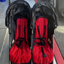 Zobo 2x Side by Side Stroller - Double-seat Stroller