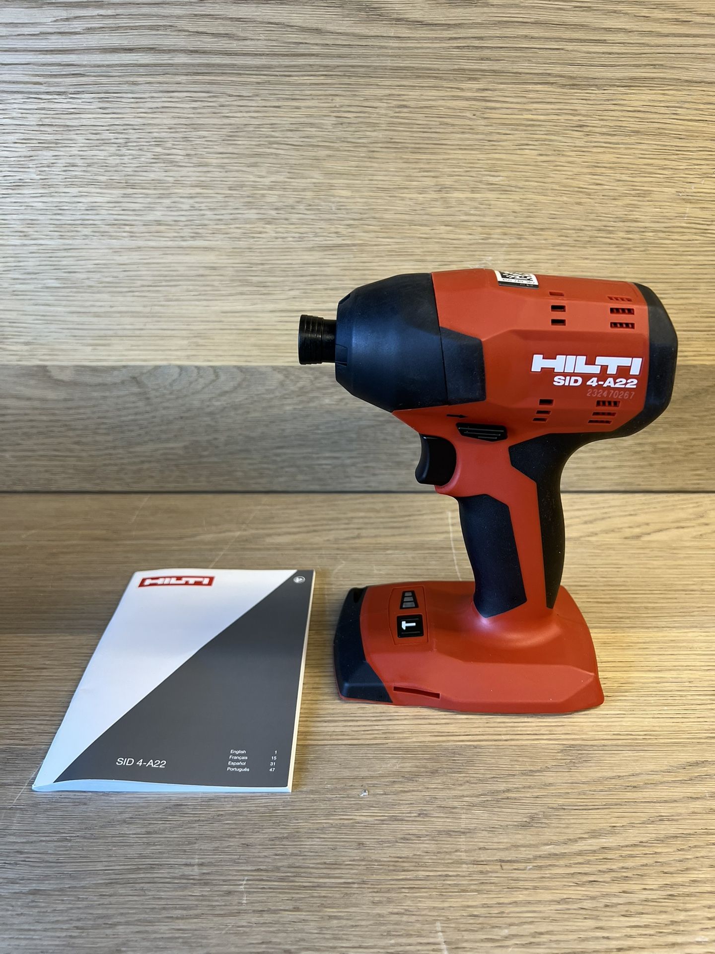 Hilti Impact SID 4 A22  (Tool only)