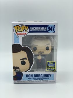 Funko Pop! Movies #947 Anchorman Ron Burgundy with Flute 2020 Summer Convention