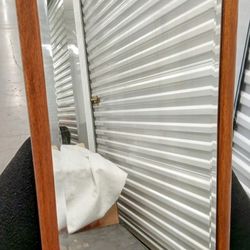 Antique Wood Carved Mirror