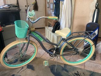 Nel Lusso Huffy Bike Mint/Gray