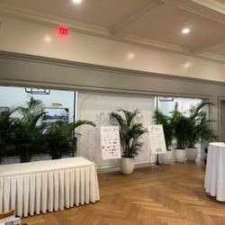 Palm tree and shade tree rental. Great for weddings graduations