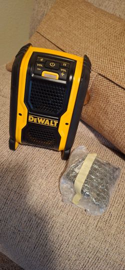 Brand New Dewalt Bluetooth speaker 12/20 v plus power cord also $70