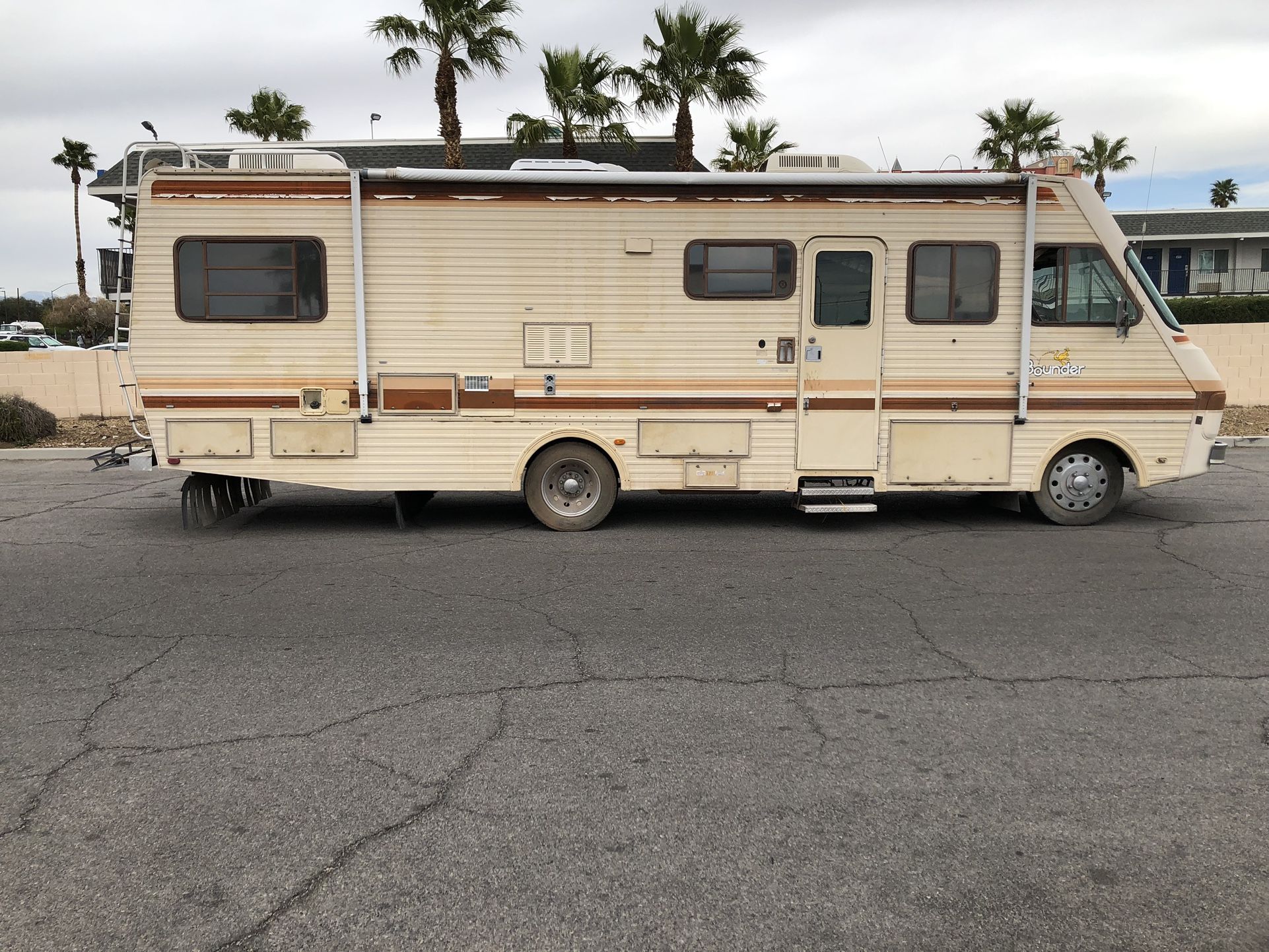 87 Bounder, only 48K miles. Smogged