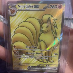 Ninetails EX Holo Mint Condition! 