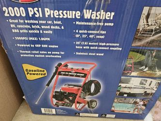 All Power 2000 PSI Pressure Washer