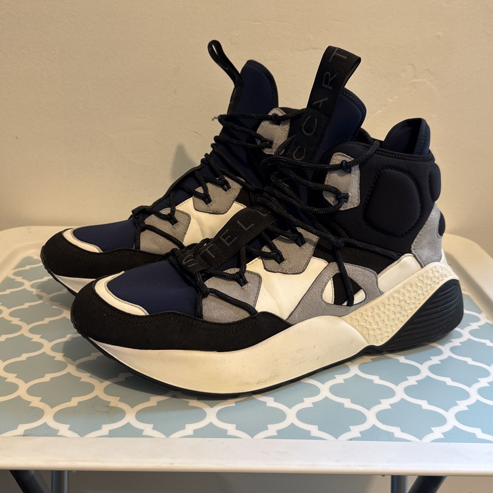 Conscious Stella McCartney Eclypse hi-top sneakers Size 43