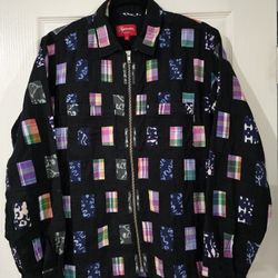 Supreme
2019 Patchwork Zip Up Jacket SIZE SMALL