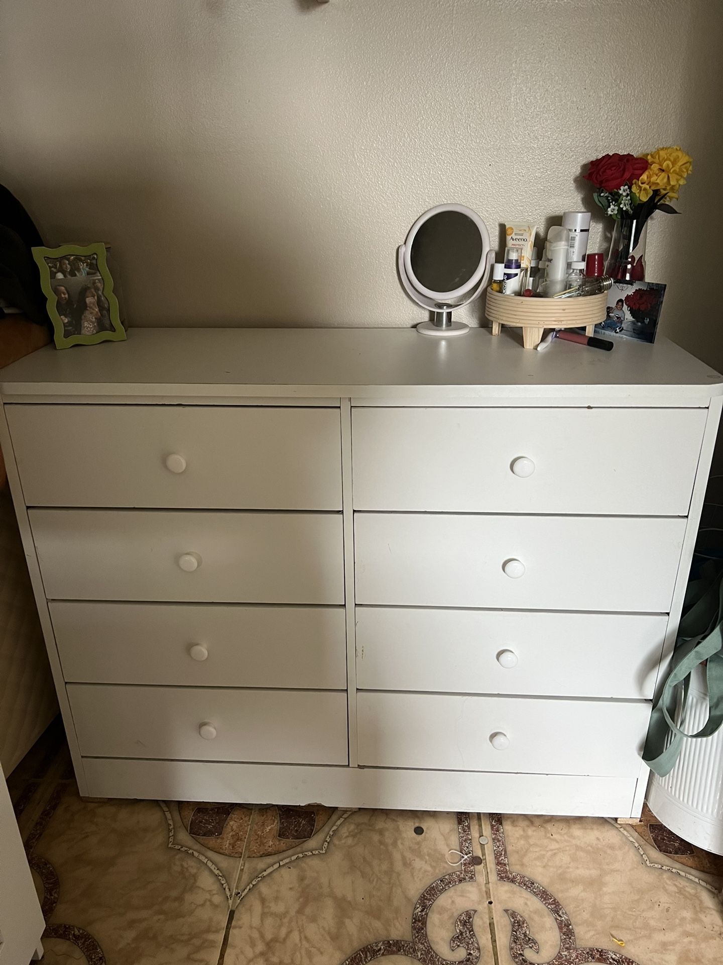 White Dresser