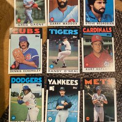 1986  Topps Baseball Cards