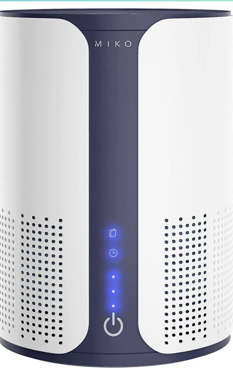 (New factory packed) Miko Air Purifier For Home HEPA Air Purifier Covers 400 sqft In Large Room, 3 Fan Speeds, Built-in Timer, 150 CADR, Sleep Mode- T