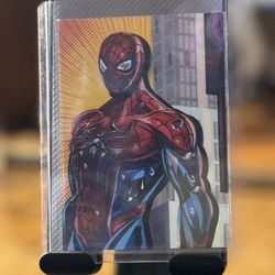 Spiderman Card Signed By Artist (rare)