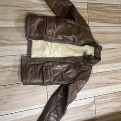 J Crew Leather Jacket 
