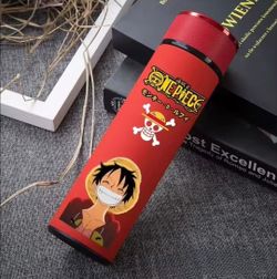 One piece red luffy bottle