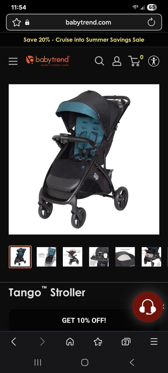 Baby Trend Tango Stroller And Carseat