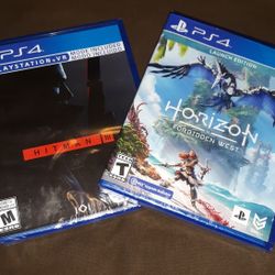 PS4 Game Bundle Hitman 3/Horizon Forbidden West Launch Edition 