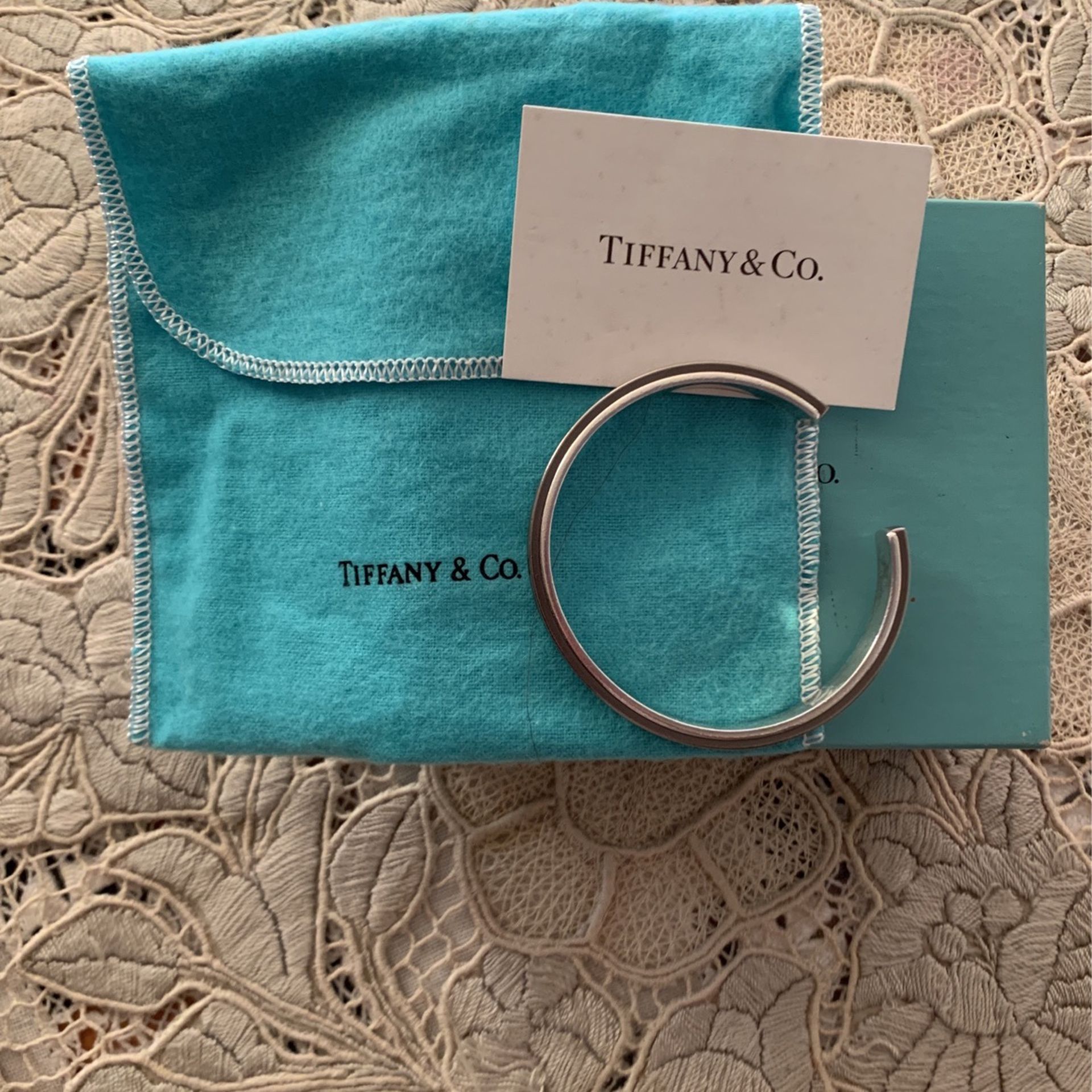 Tiffany1837 Titanium Cuff In Galaxy sterling Silver