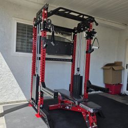 Vesta Pro Series 2in1 Squat Rack | Functional Trainer | 400lb Weight Stack | Commercial Grade | Gym Equipment | FREE DELIVERY🚚 🔴Plus SALES TAX 💲