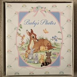 New Vintage Disney Photo Album, Bambi, Baby’s Photos 