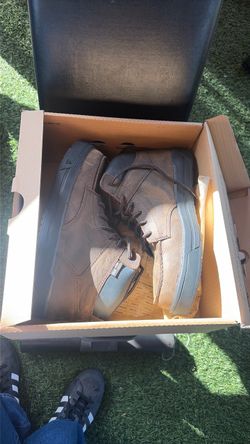 Keen Brown Leather Lace-Up Boots