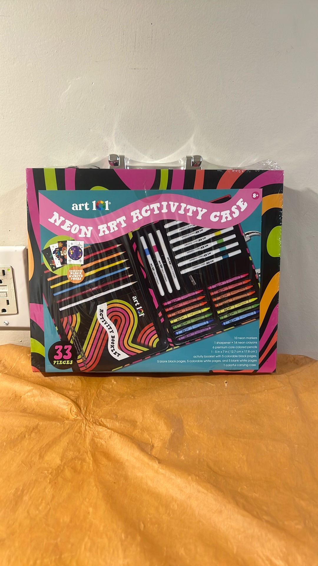 art 101 Neon Art Activity Case