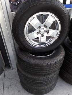 17 INCH jeep grand Cherokee chrome wheels