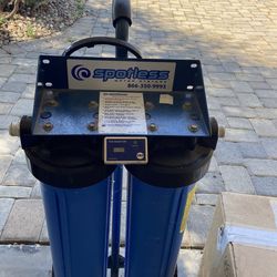 Spotless water system & extra resin