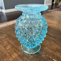 Fenton Hobnail Mini Vase