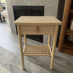 IKEA BJÖRKSNÄS Nightstand Birch