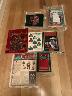LOTS OF HALLMARK COLLECTORS BOOKS