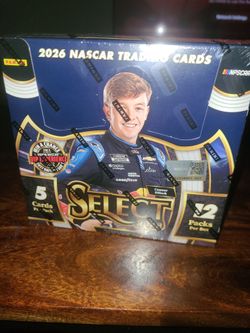 2026 PANINI SELECT NASCAR RACING SEALED HOBBY BOX