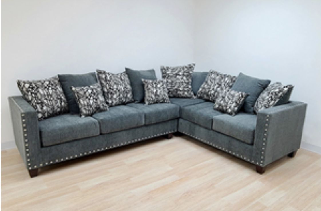 New Sectionals sofas loveseats SHOP NOW PAY LATER INTEREST FREE FINANCING AVAILABLE.