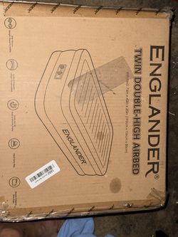twin double-high airbed ( portable mattress)