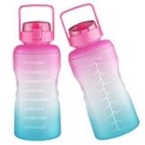 1 gallon /128oz Leakproof BPA Free Drinking Water Bottle 